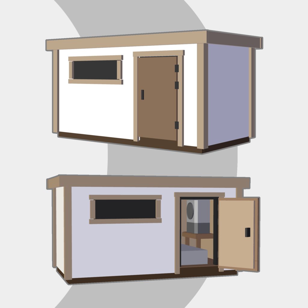 MICRO-CABIN 4X8